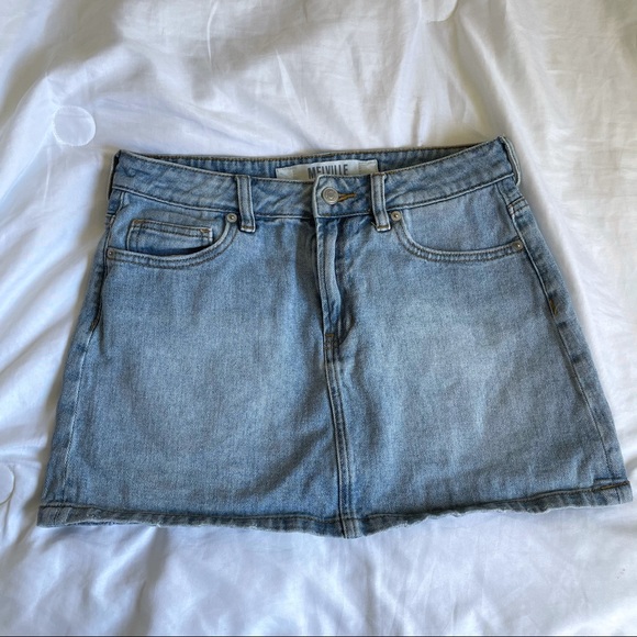 Jean mini skirt - Picture 1 of 5
